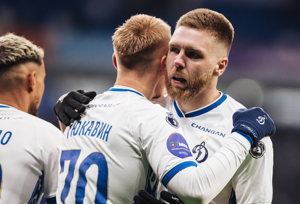 Московское «Динамо» разгромило махачкалинское в первом матче после ухода Карпина