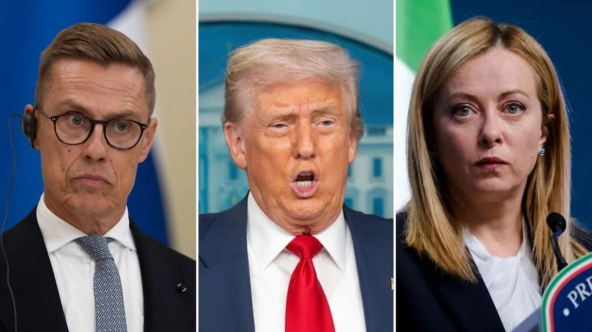 Стубб и Мелони срочно вылетели к Трампу