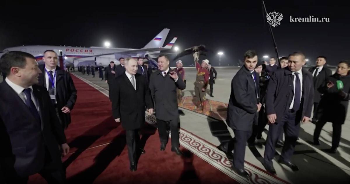 Путина с размахом встретили в Киргизии, продемонстрировав особенности национальной охоты