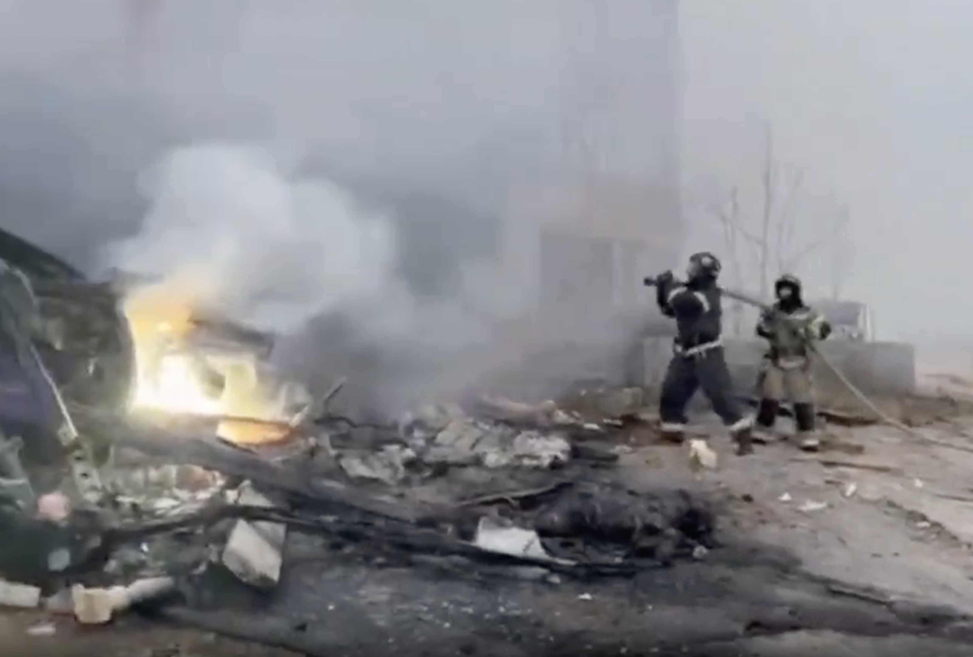 Разбившийся в Дагестане вертолёт перевозил строителей, а не туристов