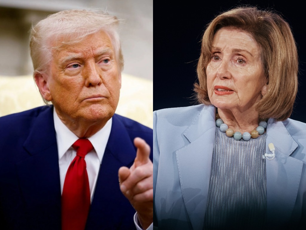 Трамп назвал Пелоси «старой и разбитой политической халтурщицей»