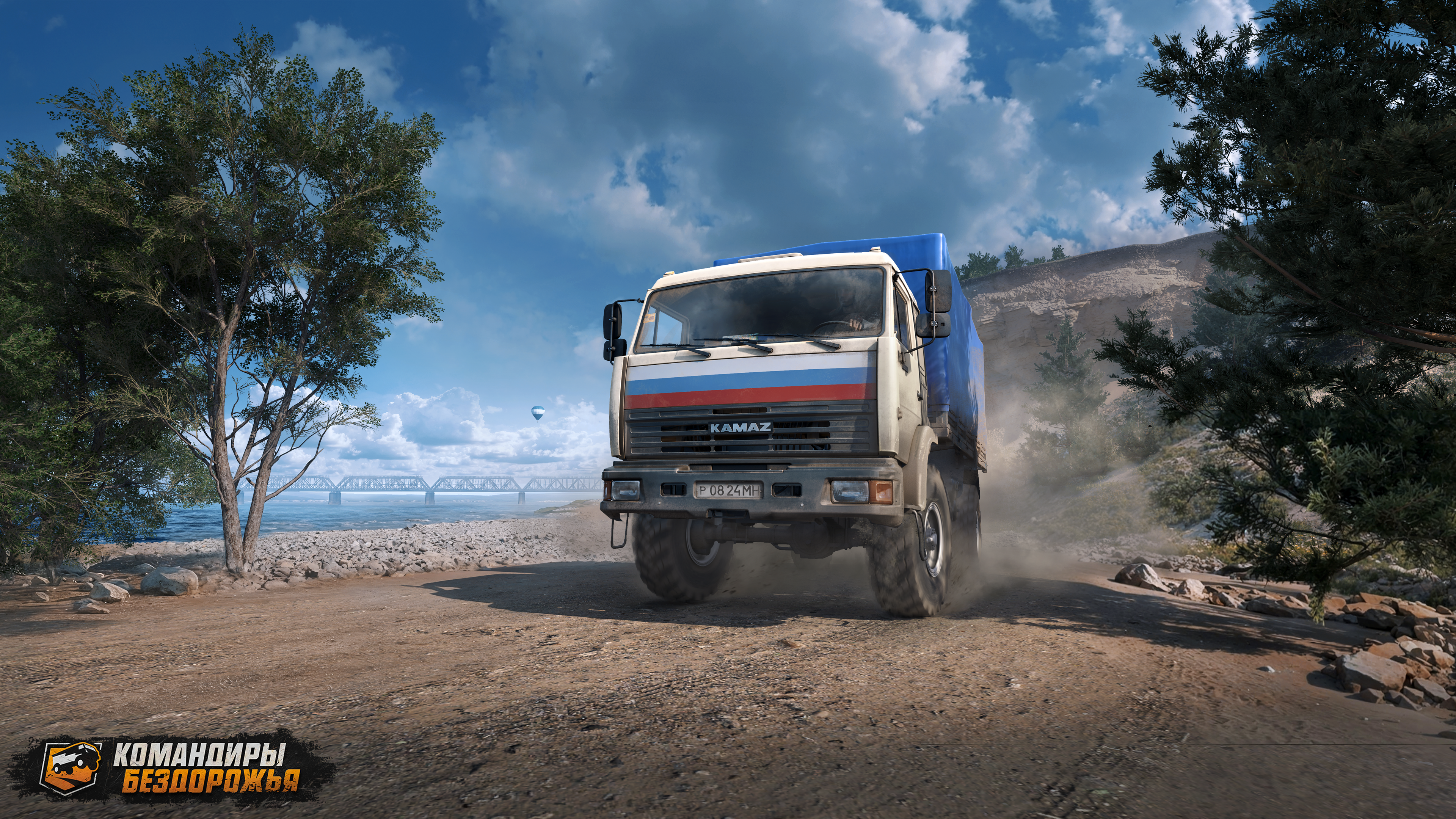 VK Play запустит демо российских гонок на грузовиках «Командиры Бездорожья»