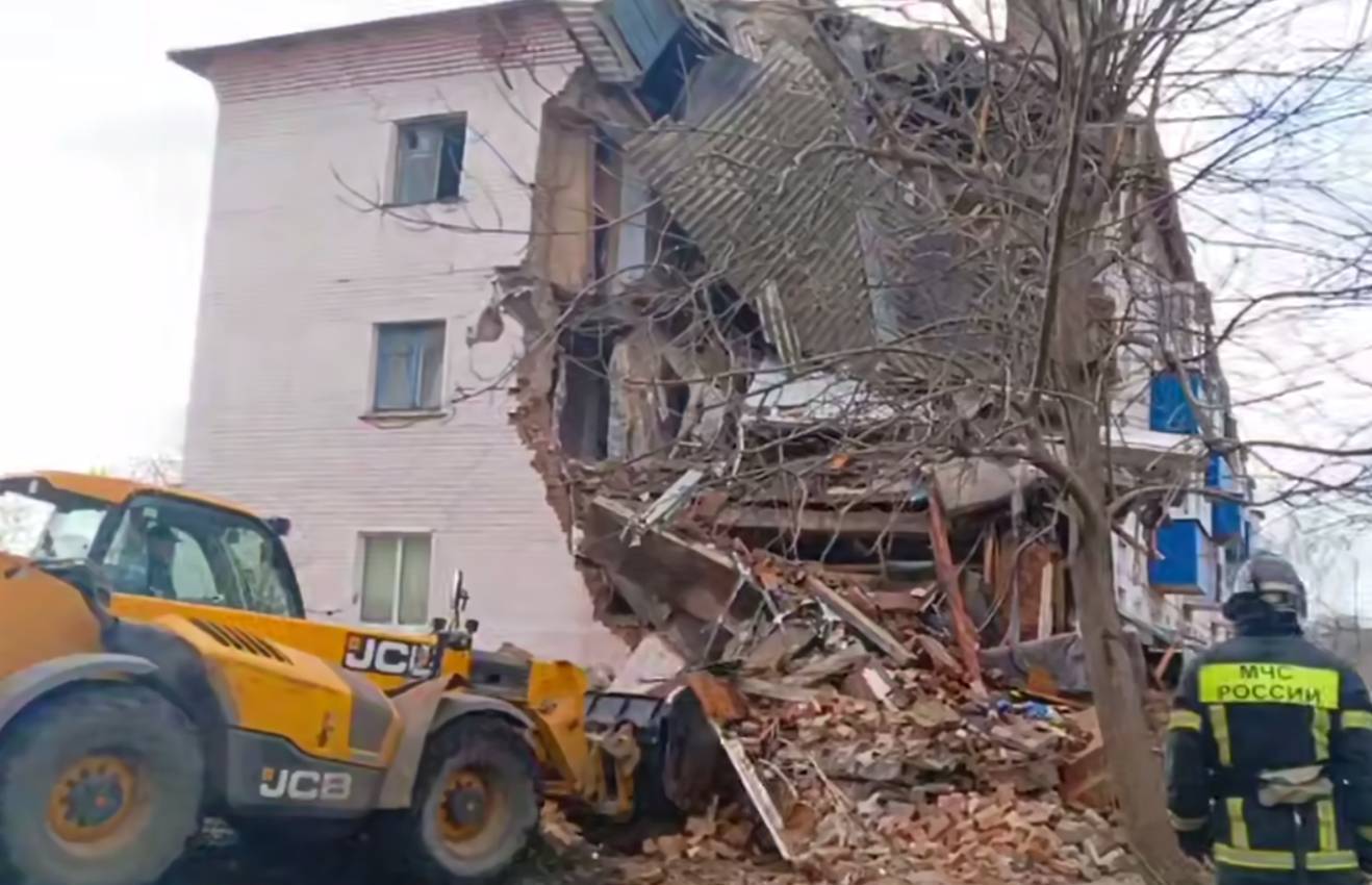 Повреждённый при взрыве подъезд дома в Тульской области будет разобран