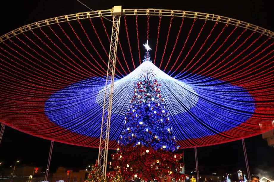 Размер впечатляет: Новогодняя ель из Тулы попала в Книгу рекордов России