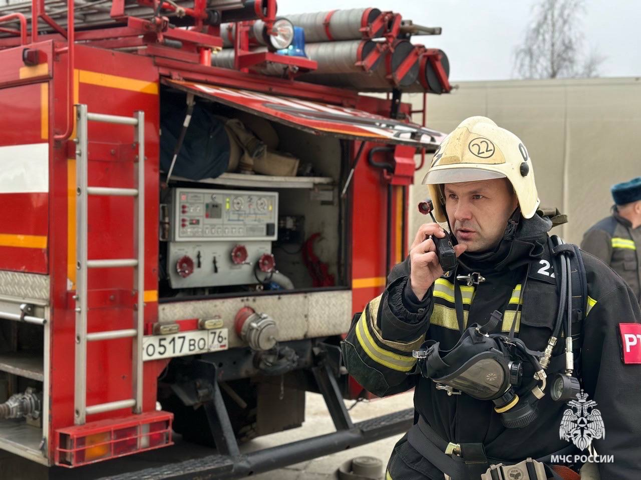 Пожар на территории Никитского монастыря в Переславле-Залесском ликвидирован