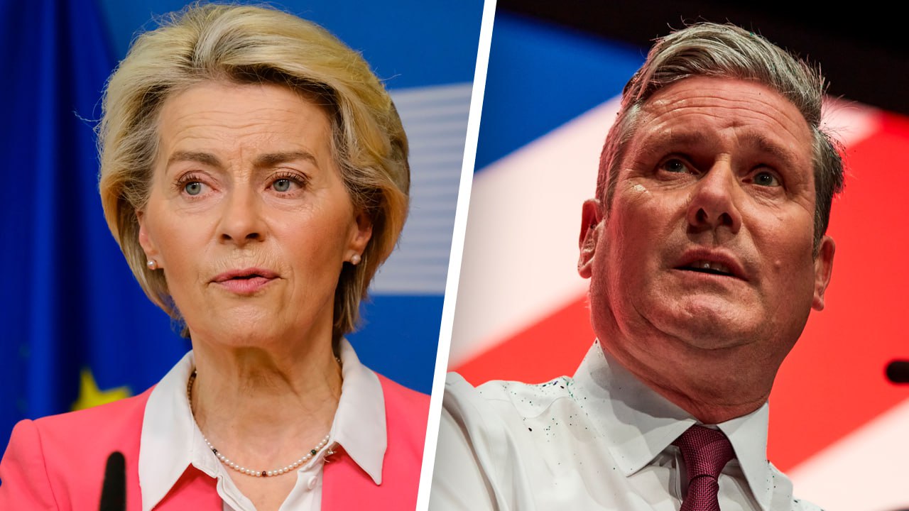 Стармер и фон дер Ляйен обсудили ход конфискации российских активов

