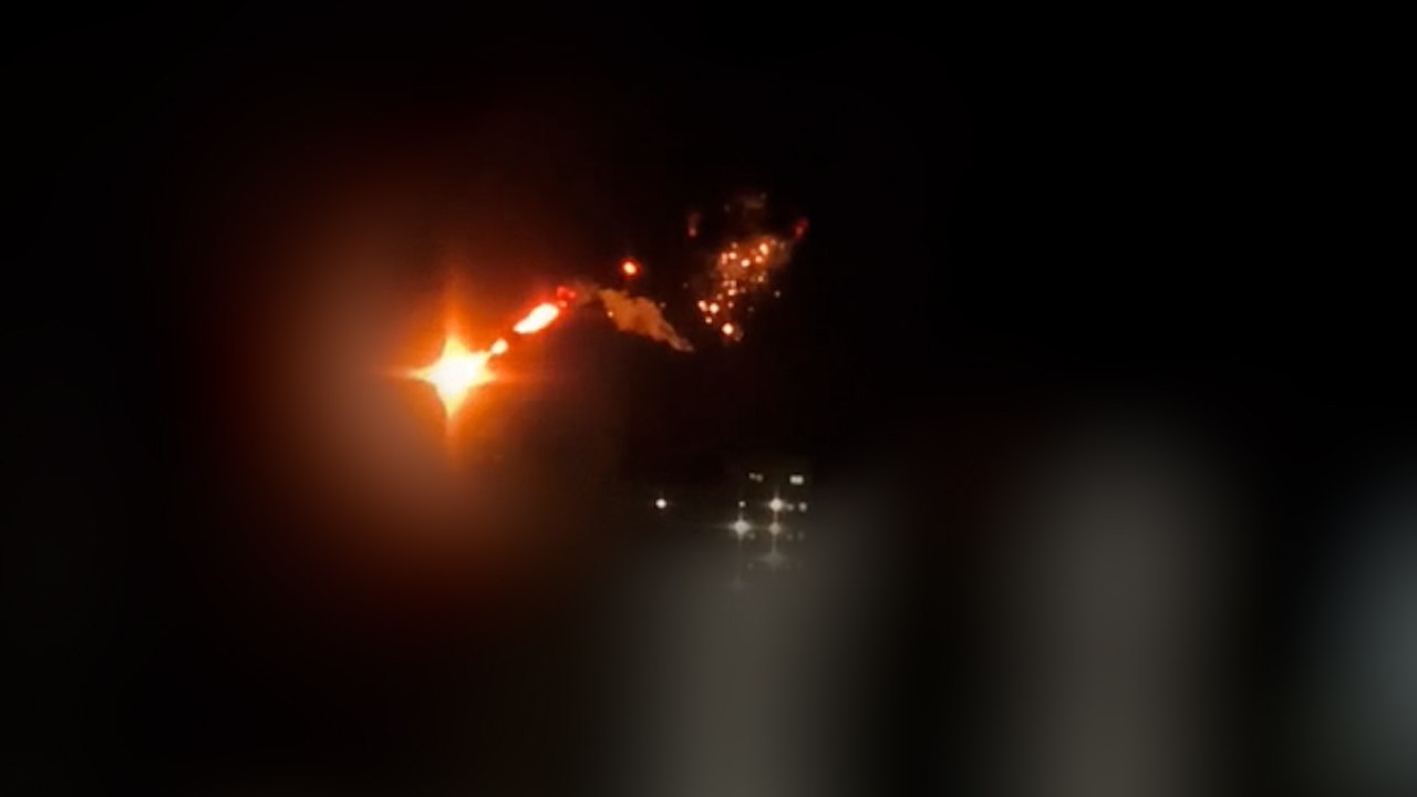 SHOT опубликовал момент уничтожения БПЛА в Ростове-на-Дону 