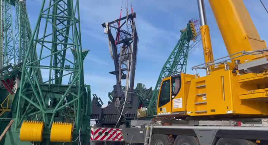 На Байконур прибыл полный комплект для замены кабины обслуживания на площадке 