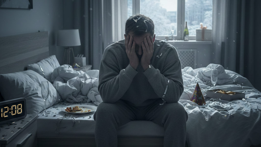 Почему мы устаём за праздники: 5 правил сна, чтобы не чувствовать себя разбитым