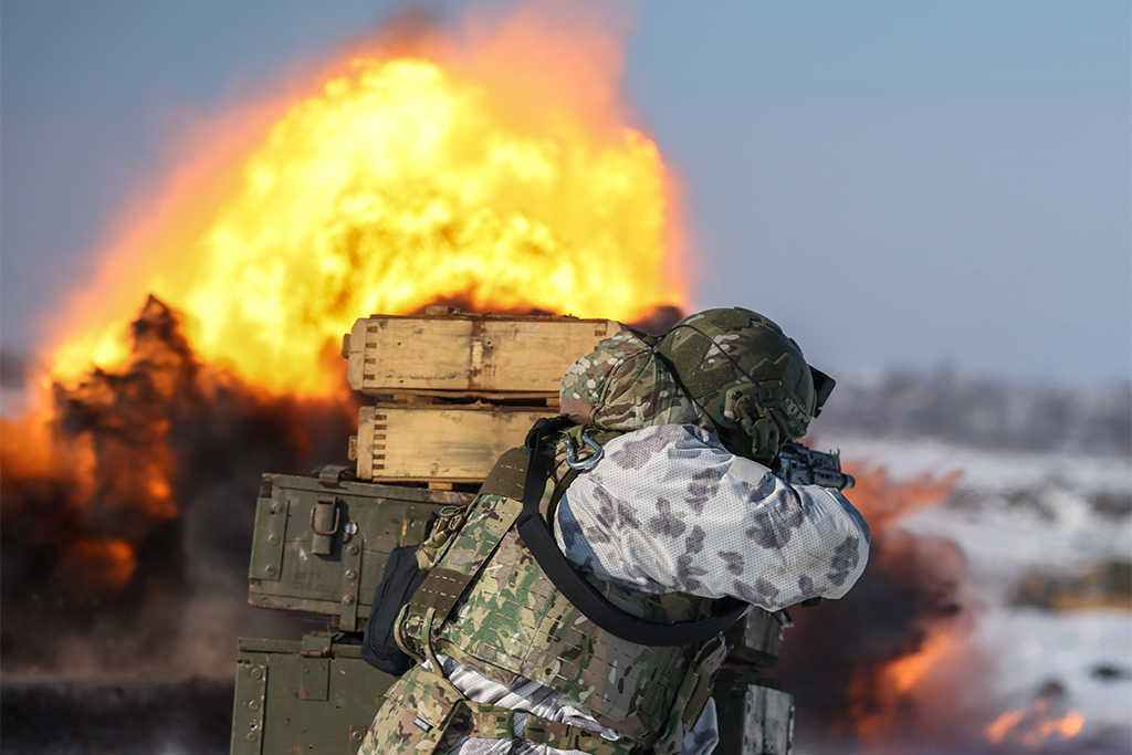 Российские военные установили контроль над Степногорском в Запорожской области