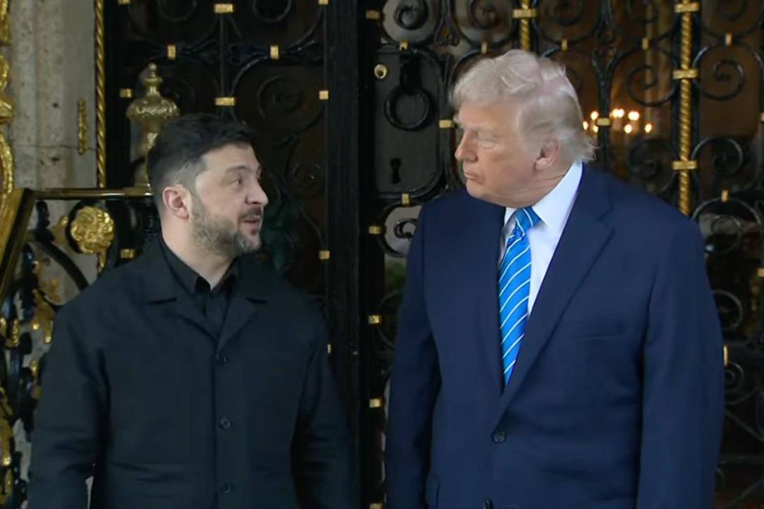 Зеленский прибыл на встречу с Трампом