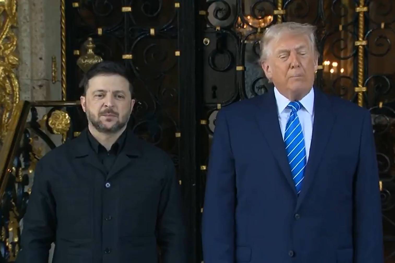 Зеленский перестал улыбаться после вопроса Трампу о встрече с Путиным