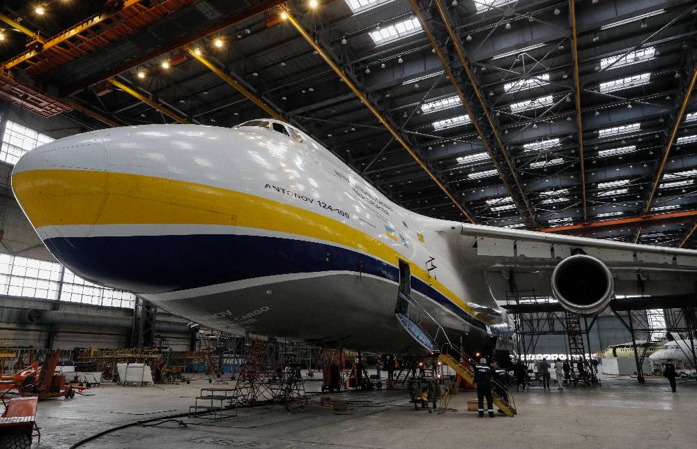 В Литве приземлился украинский военно-транспортный самолёт Ан-124 «Руслан»