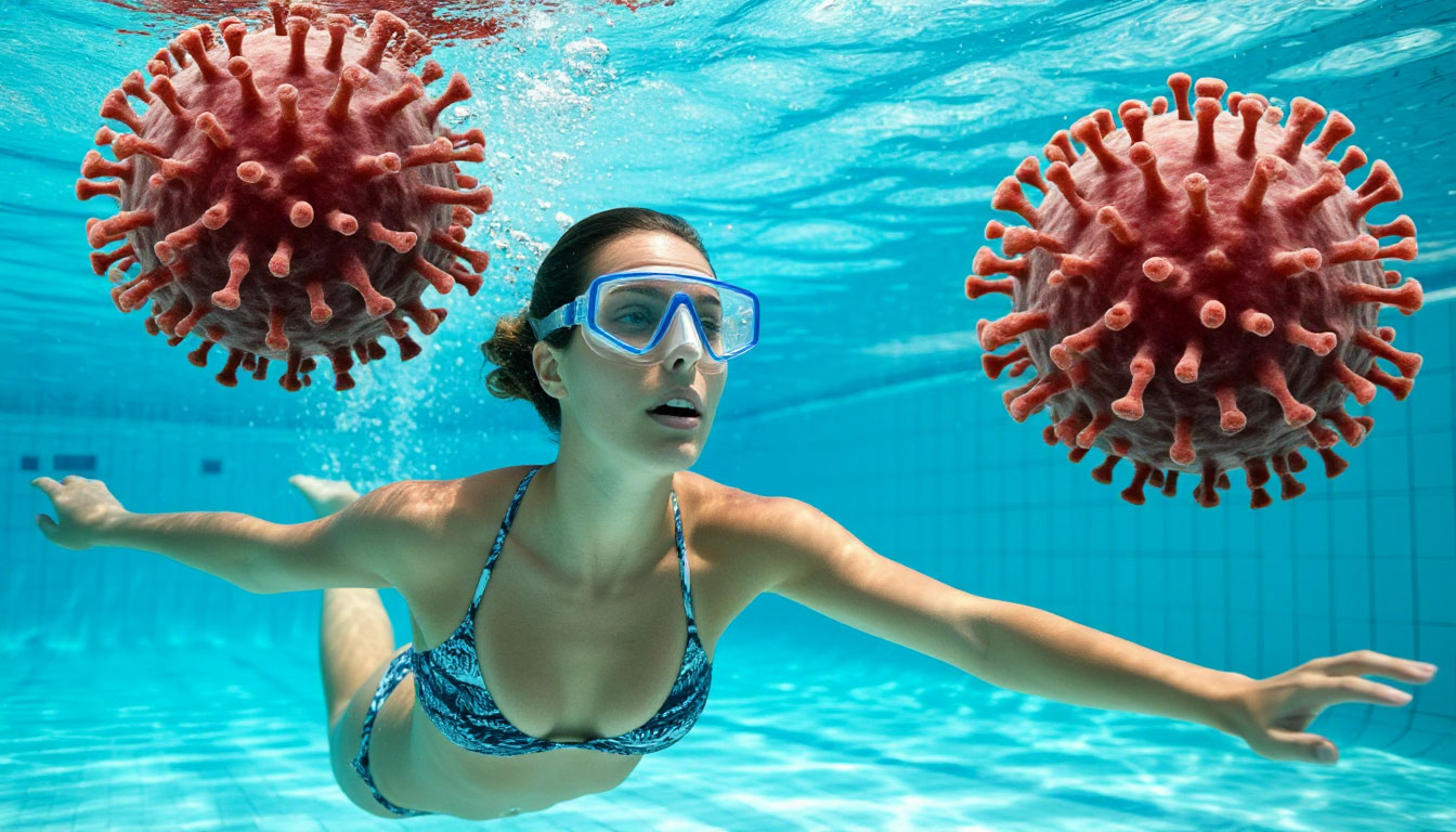 Инфекционист рассказала, какая зараза может плавать в бассейне вместе с вами