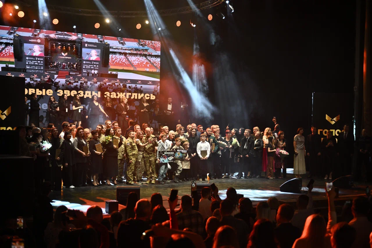В Саранске прошла церемония вручения народной премии «Голос героев»