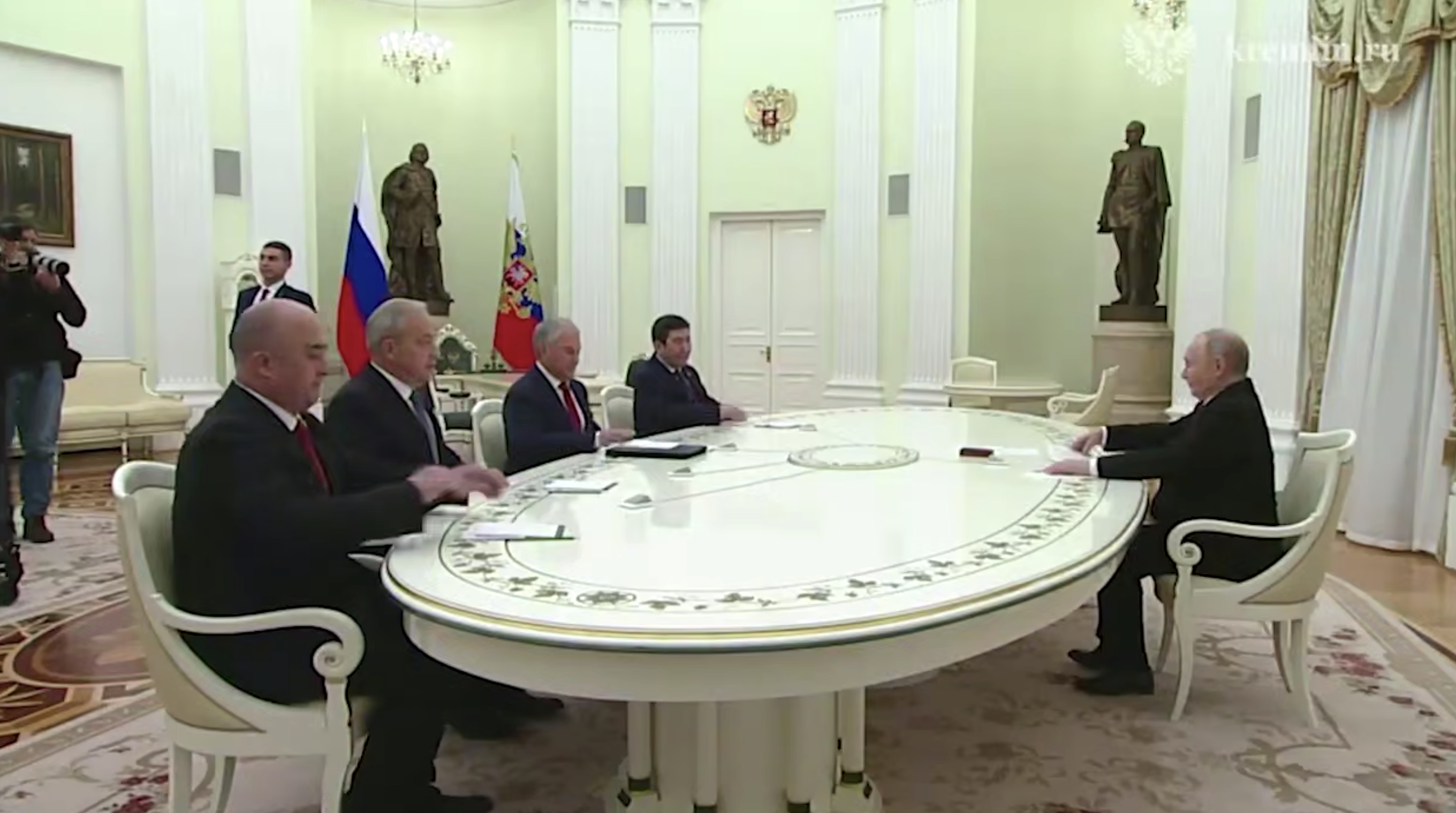 Путин встретился с участниками Совета Парламентской ассамблеи ОДКБ