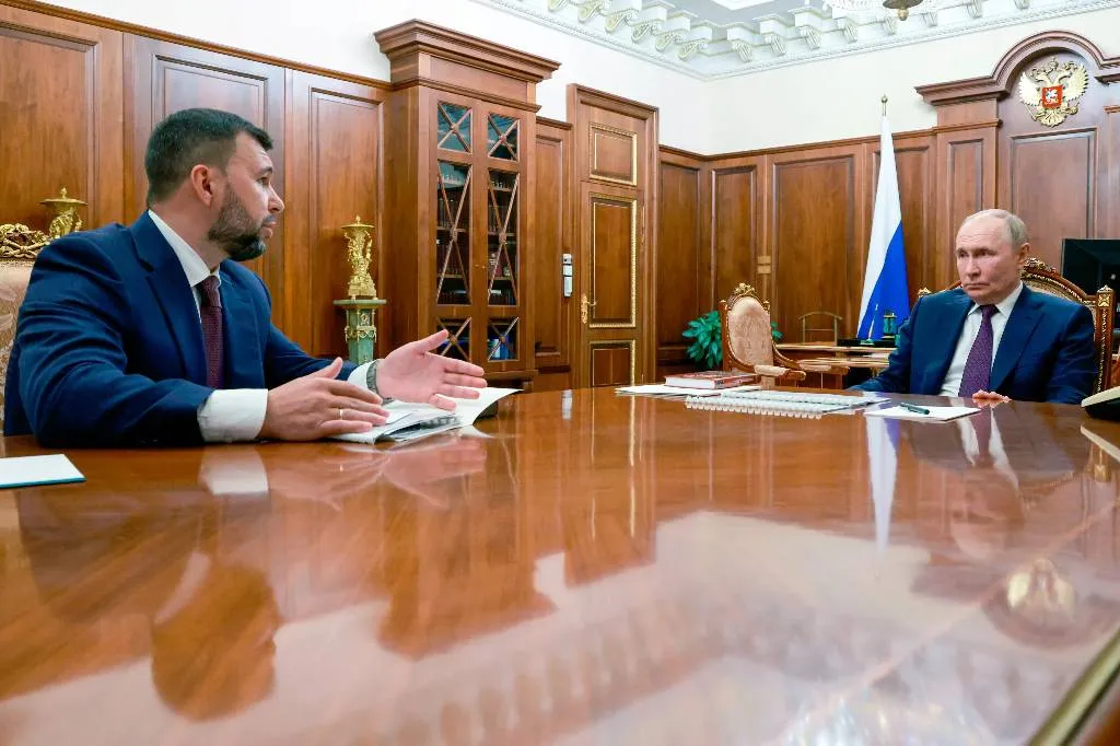Песков: Путин примет Пушилина с докладом 10 февраля