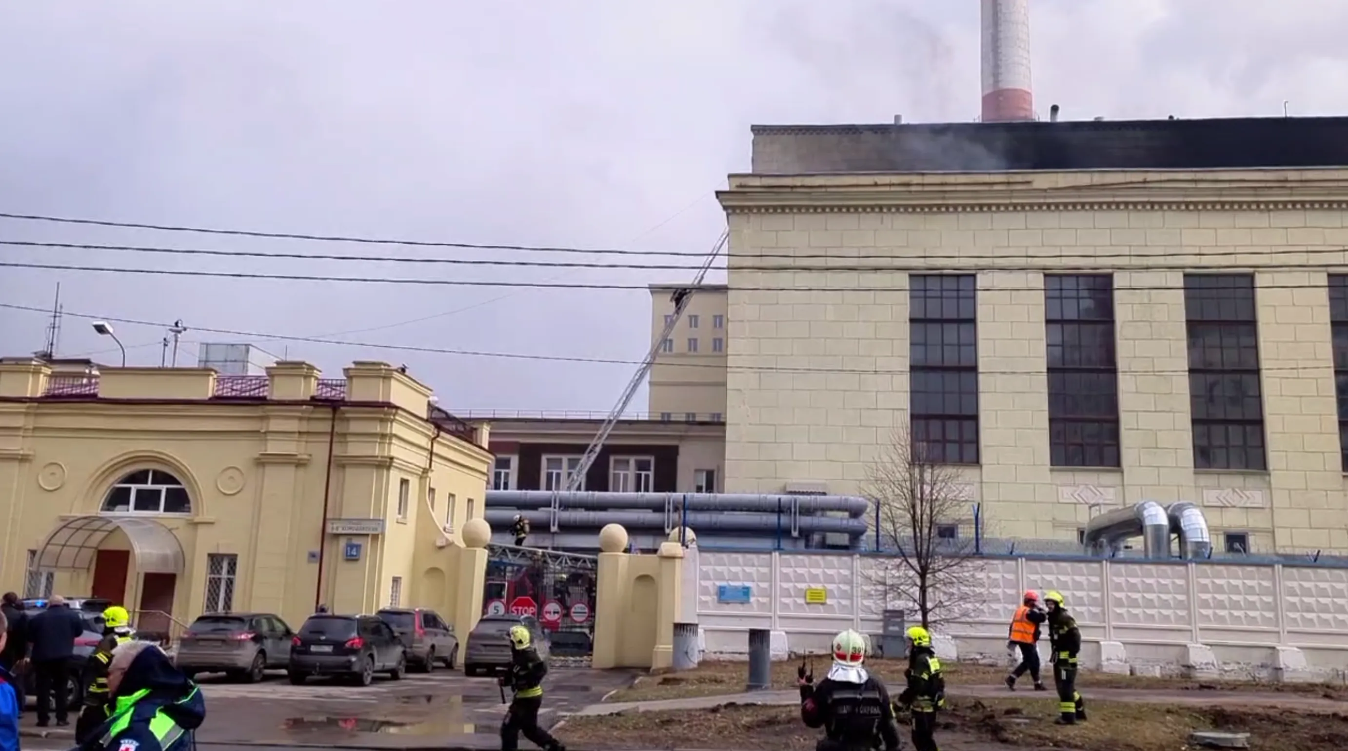 Пожар на территории ТЭЦ-16 в Москве ликвидирован