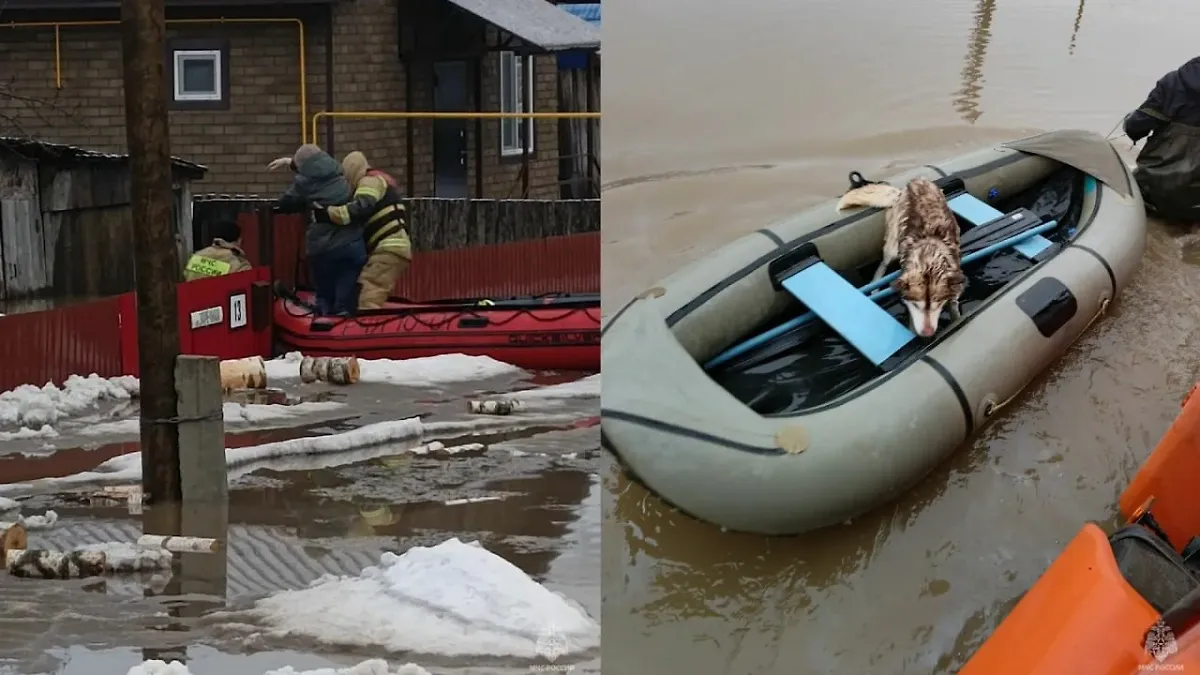 В челябинской Аше из-за паводка ввели режим ЧС