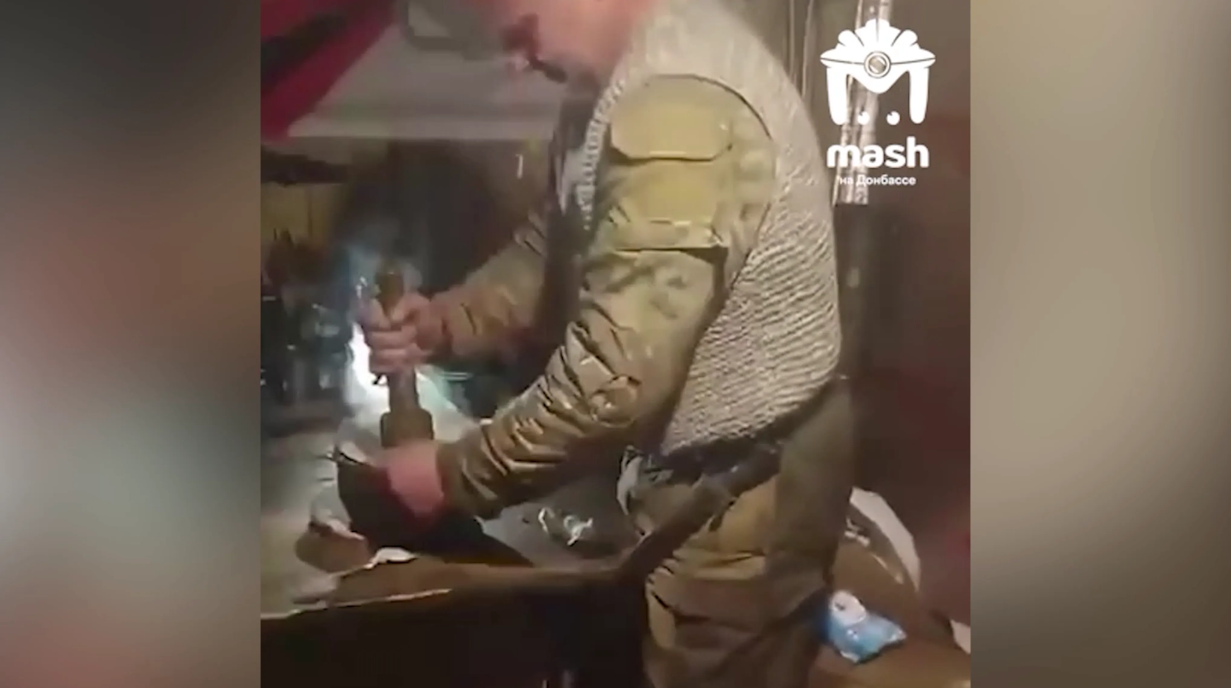 Каша из топора в зоне СВО: Сапёры показали рецепт «взрывной» пюрешки с гранатой