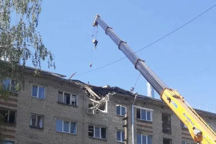 Два десятка домов повреждены в Туле после 16 атак украинских дронов