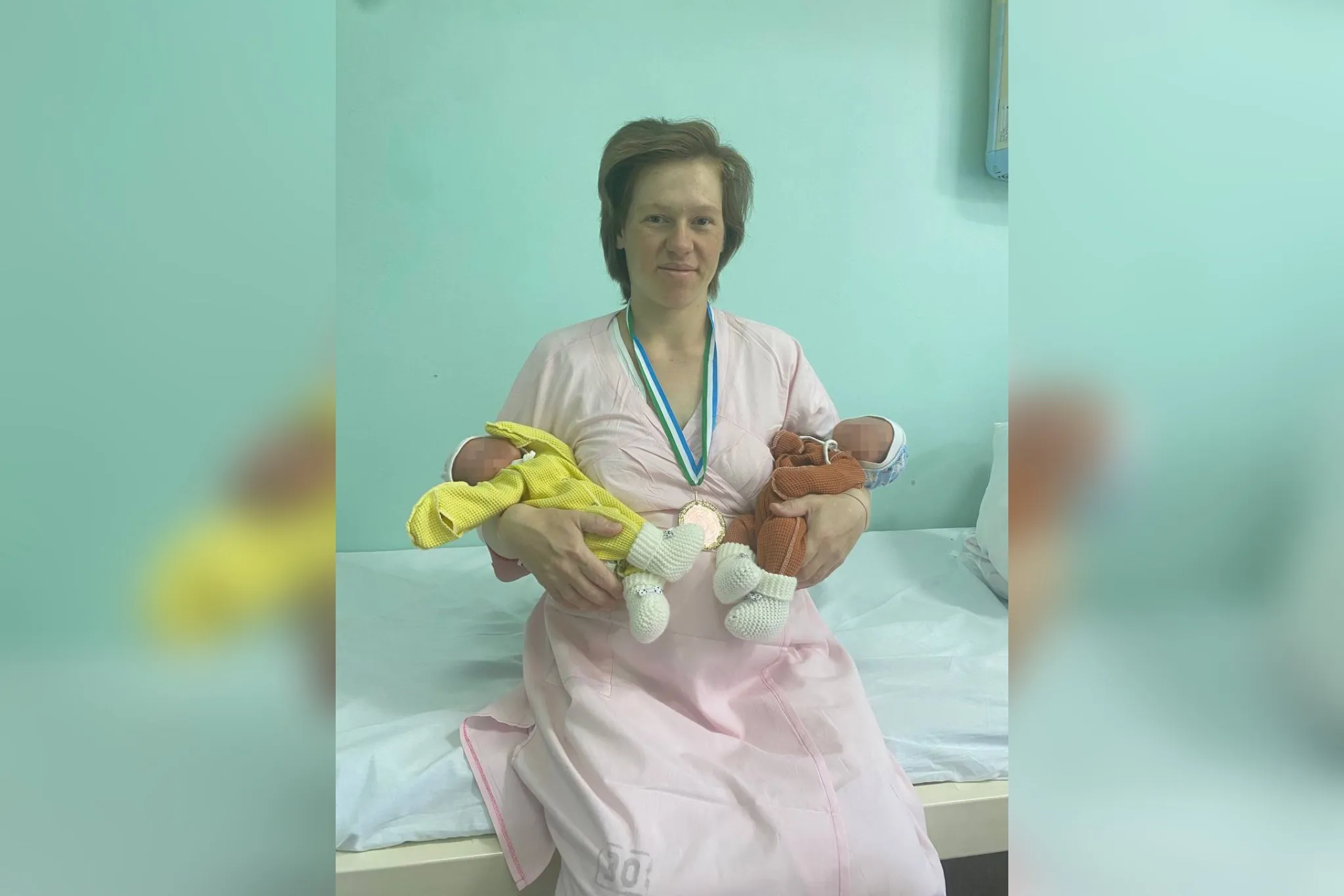 Жительница Уфы родила две «королевские двойни» подряд