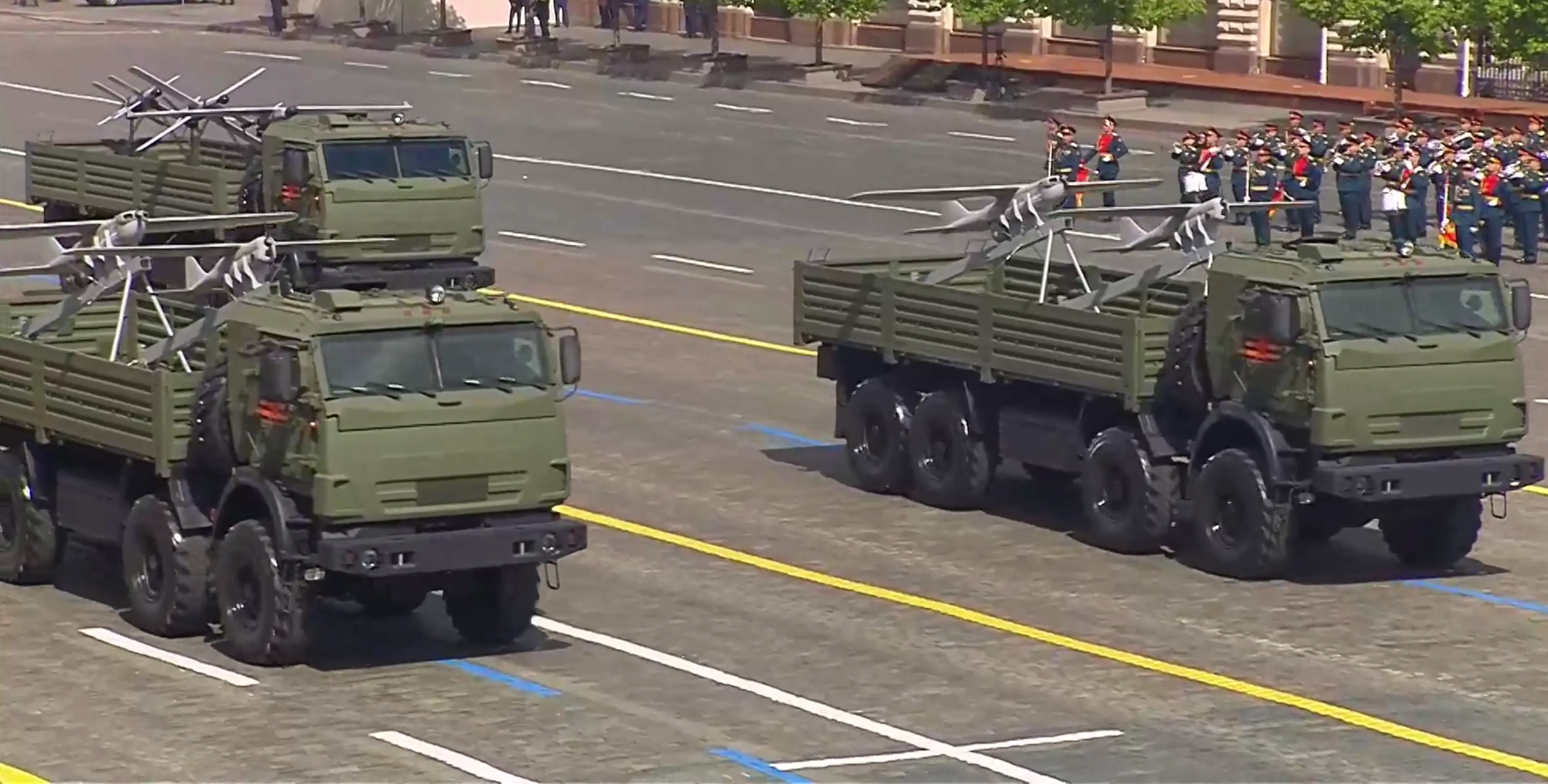 В Параде Победы впервые принял участие полк беспилотных систем