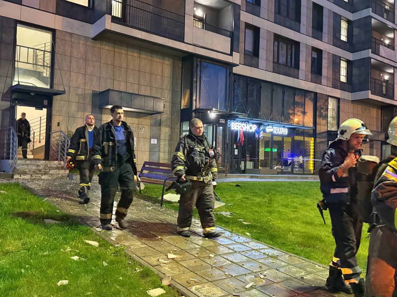 Стало известно о пострадавших в результате падения обломков дрона на жилой дом в Красногорске