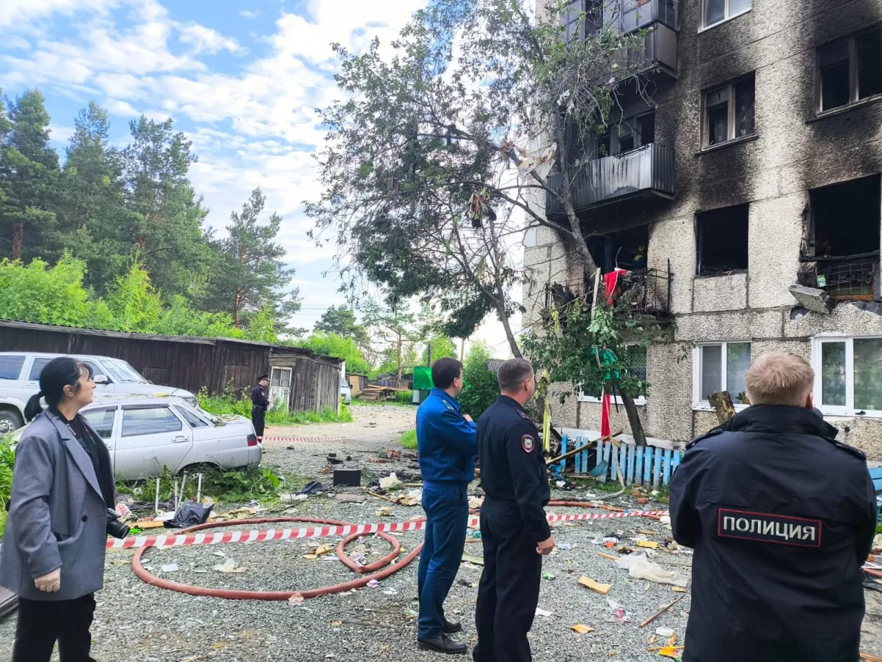 В Ивделе в Свердловской области произошёл взрыв в жилом доме 