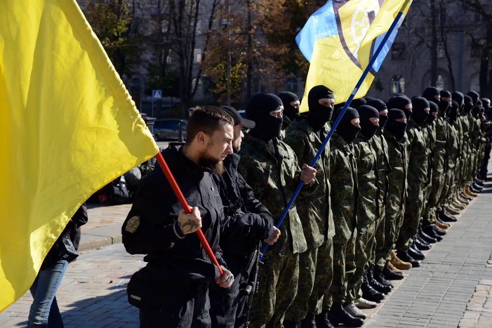 На Украине заявили о конфликте с риском открытого противостояния между ответвлениями «Азова»*