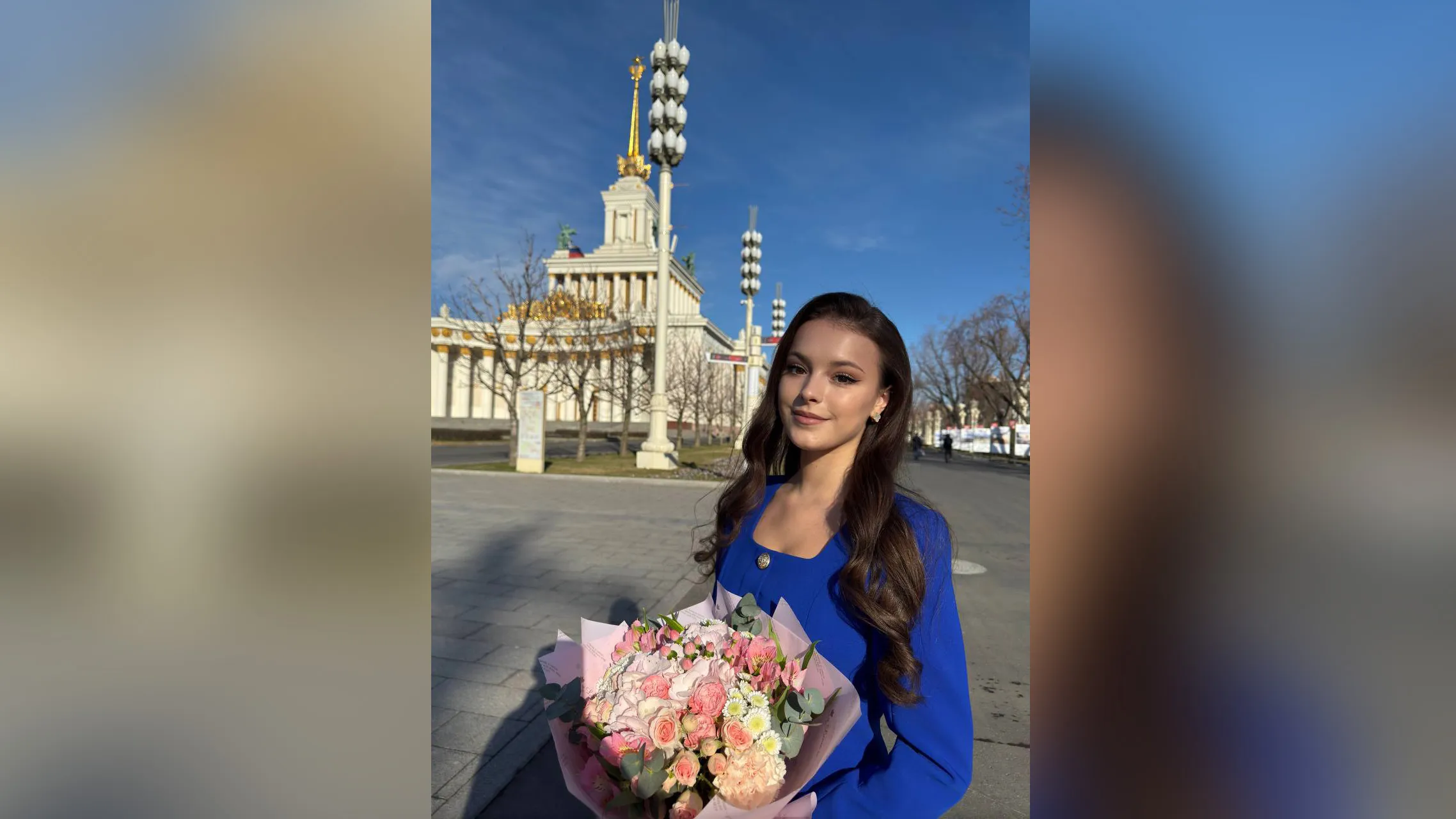 Появилось видео с 21-летней фигуристкой Анной Щербаковой в чёрном гробу