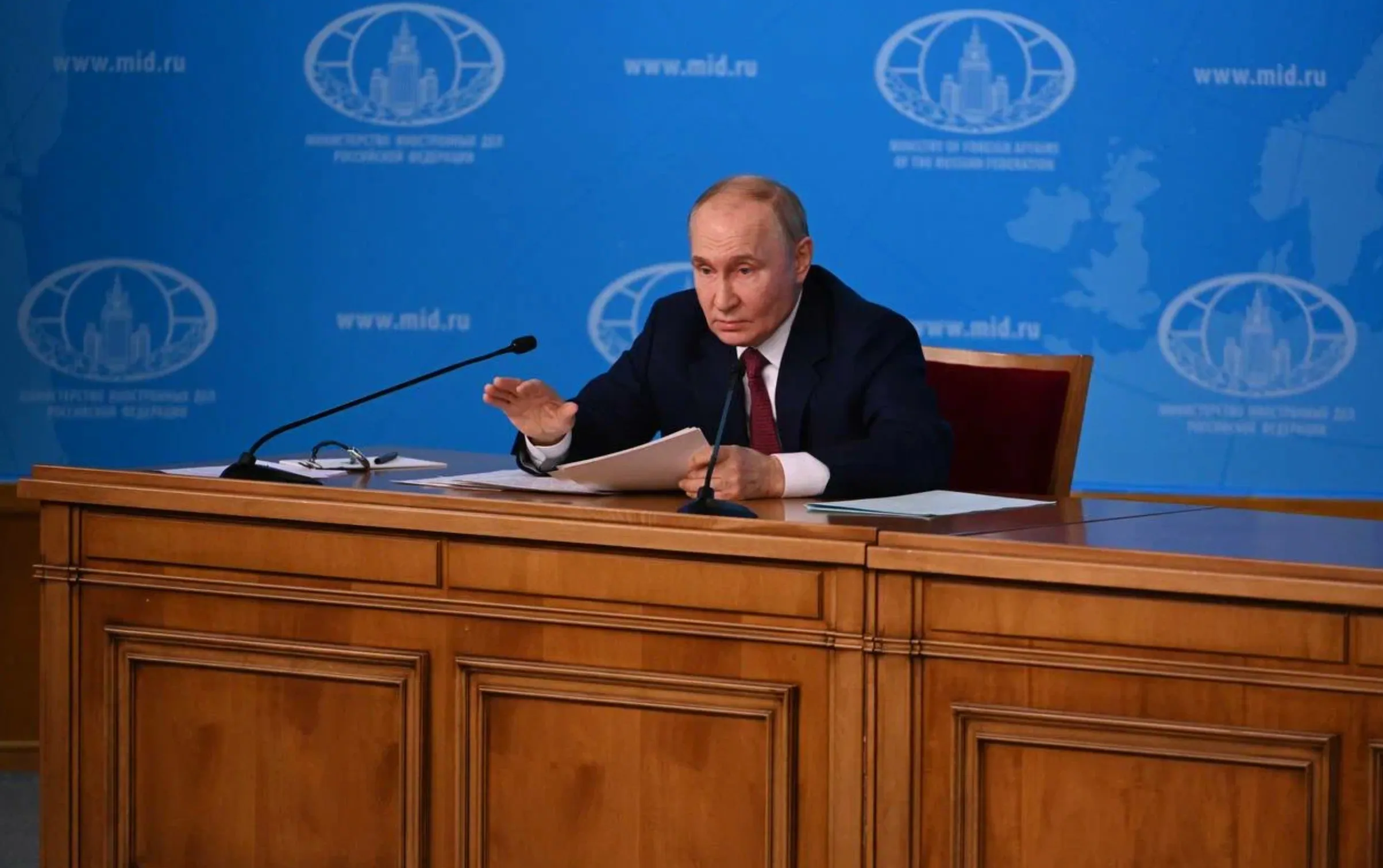 Путин назвал терроризмом подрывы мостов под Брянском и Курском