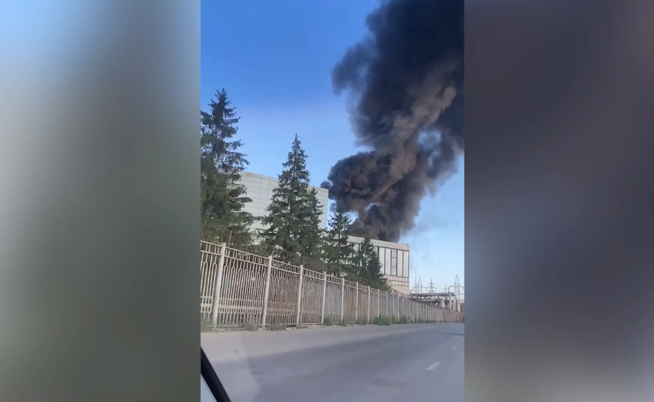 В Пензе на ТЭЦ-1 загорелся транзитный трансформатор