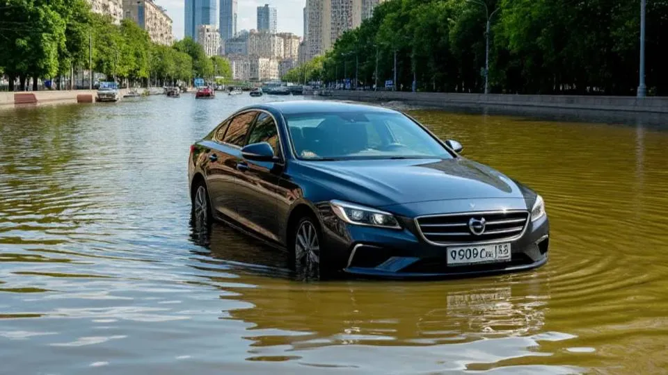 «Влага уничтожает»: Москвичам рассказали, как спасти авто после тропического ливня