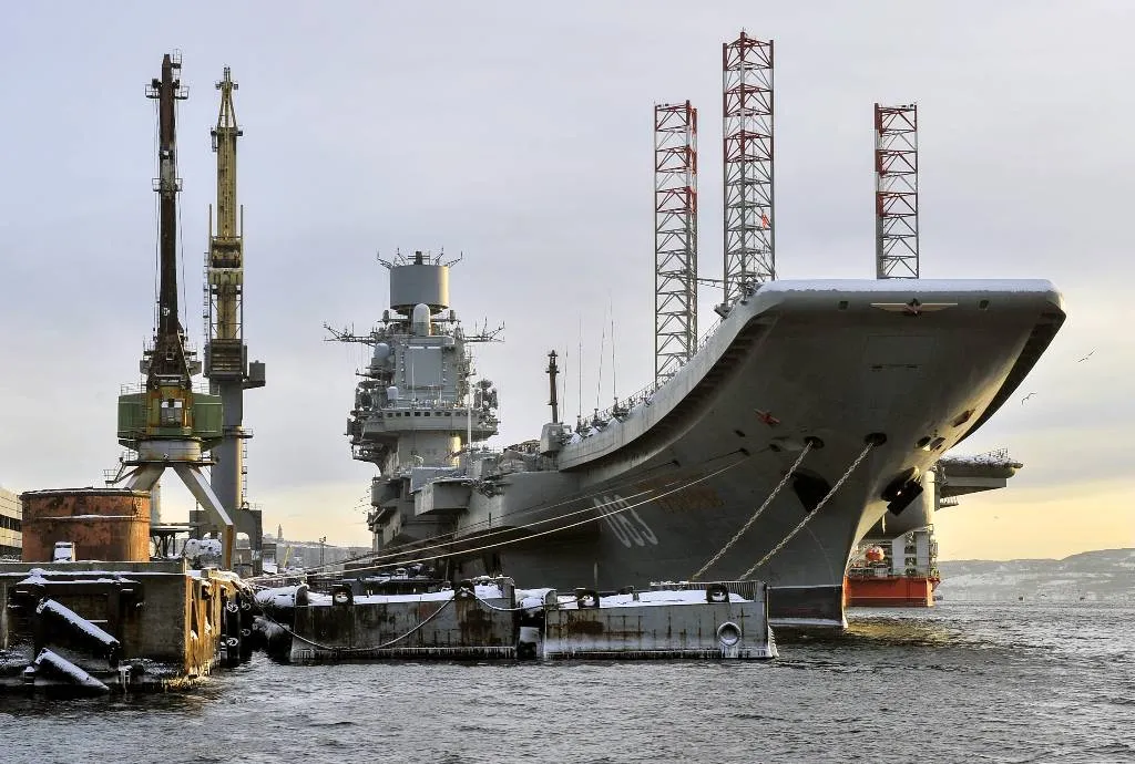Ремонт «Адмирала Кузнецова» признали бессмысленным