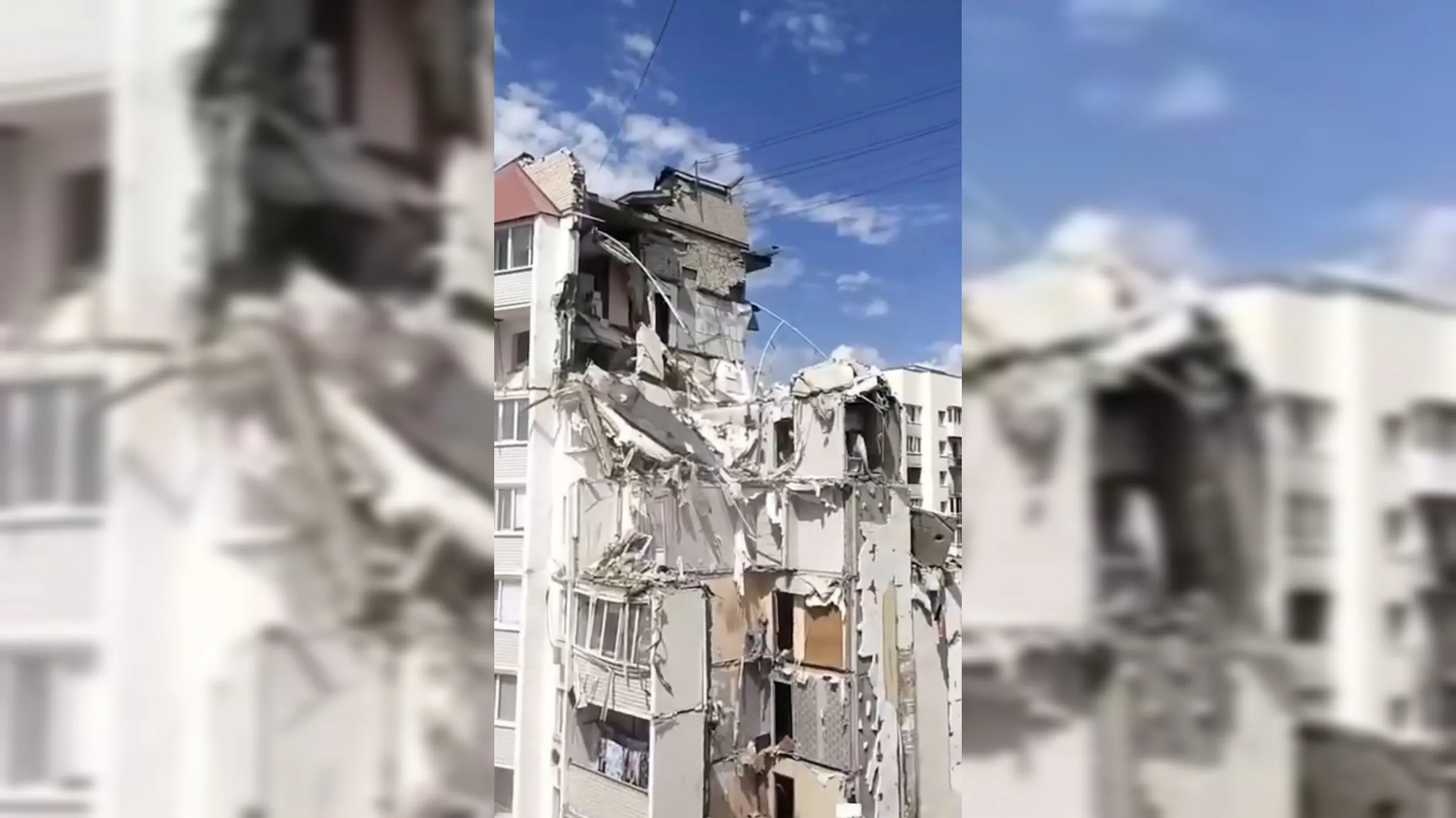 В Саратовской области объявили режим ЧС после взрыва в многоэтажке