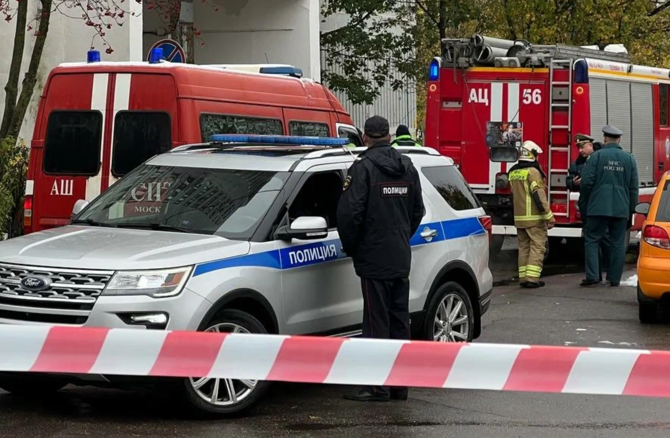 В Зеленограде эвакуировали стоянку из-за сообщения о бомбе под автомобилем