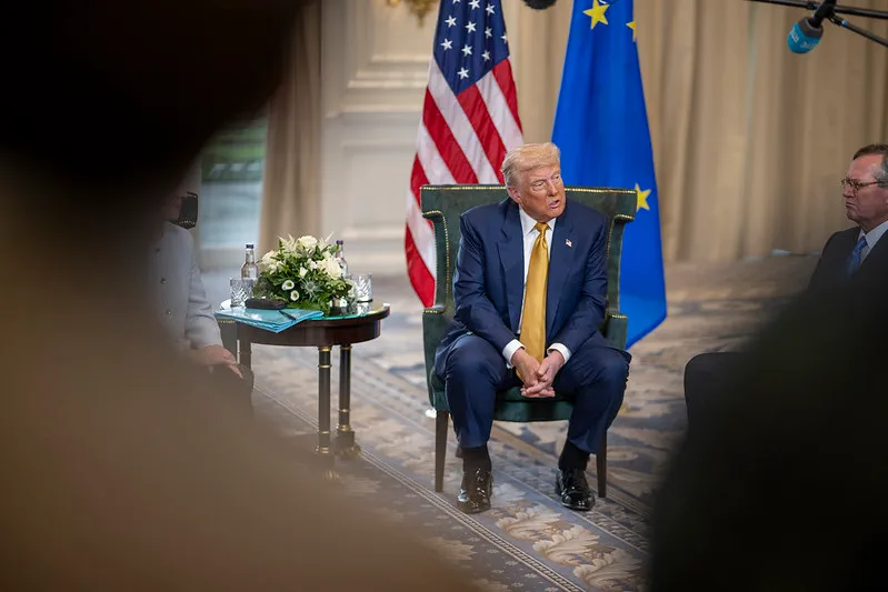 Трамп заявил, что встречи с европейскими лидерами и Зеленским проходят успешно