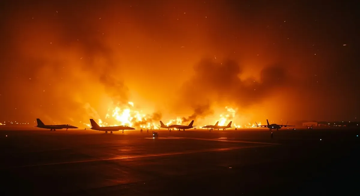 Российские «‎Кинжалы» превратили в руины авиабазу ВСУ для F-16 и Су‑24 в Дубно 