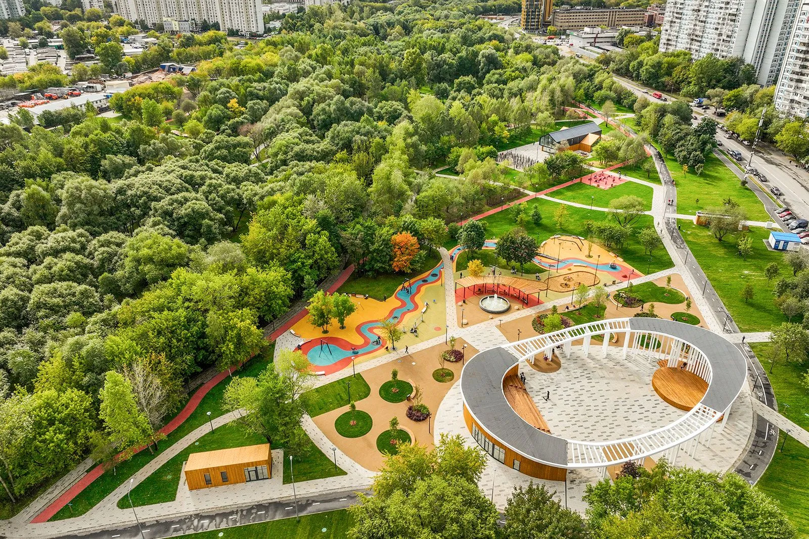 В парке Яуза для москвичей доступно более 100 спортивных площадок