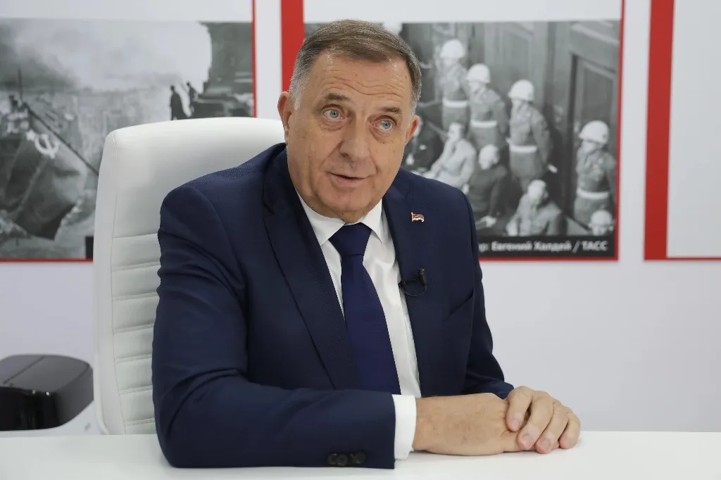 Додик нецензурно ответил на лишение его мандата президента Республики Сербской