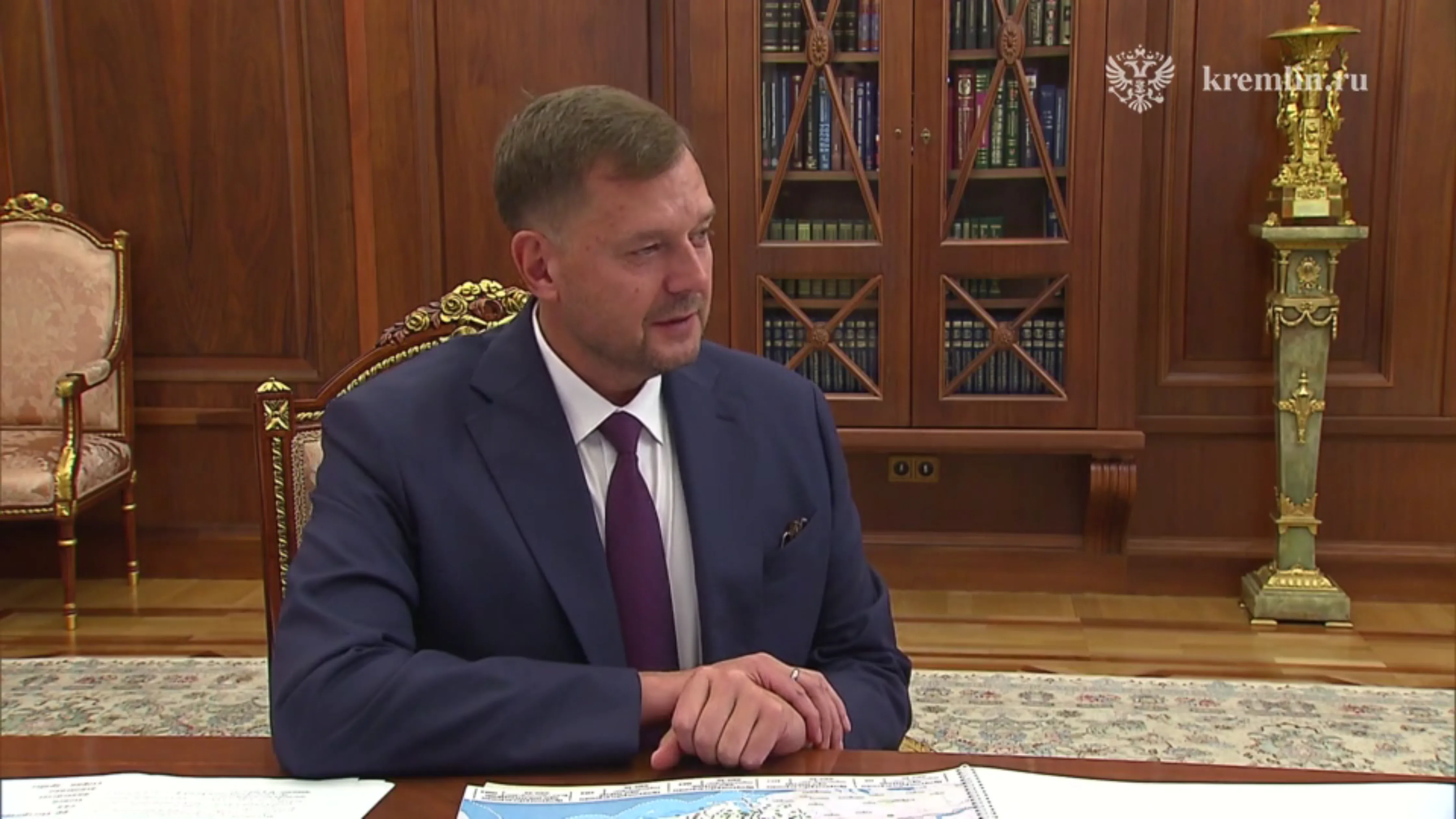 Путин принял в Кремле губернатора Запорожской области Балицкого