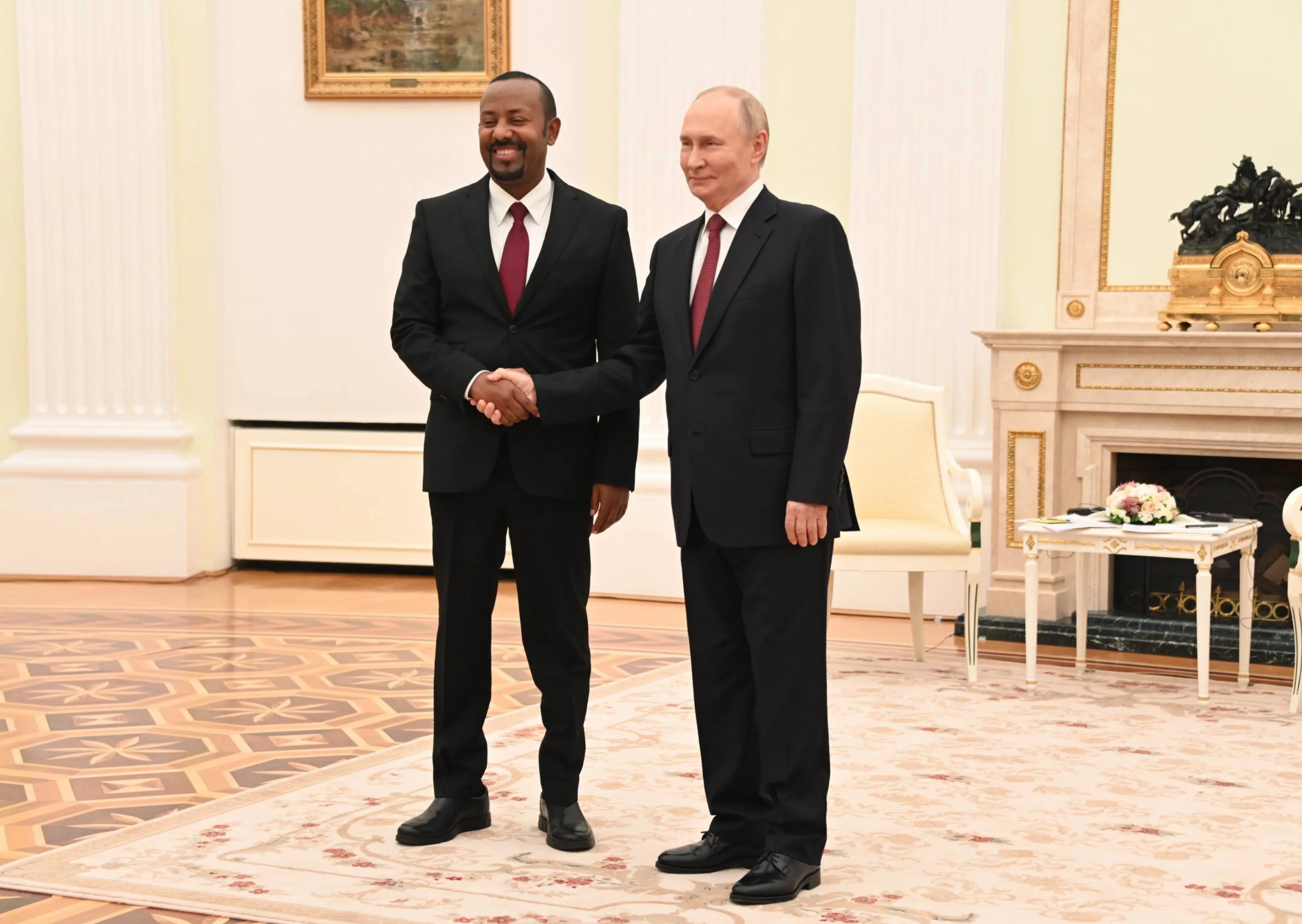 В Кремле началась встреча Путина с премьер-министром Эфиопии