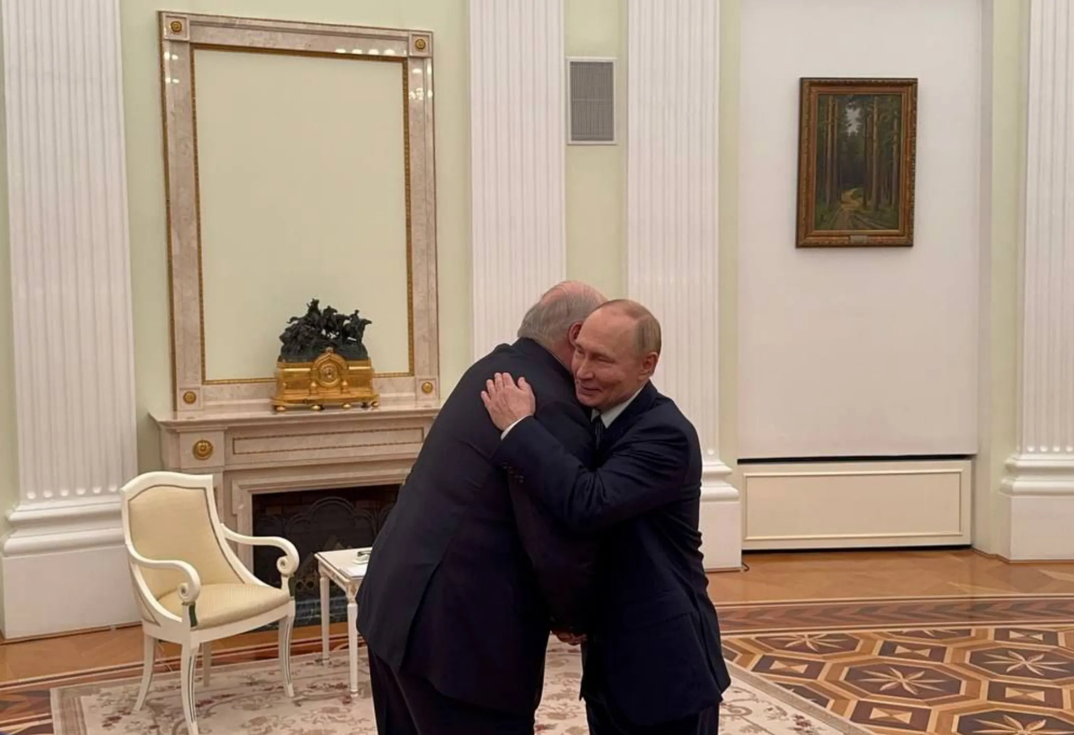 «Редкие кадры»: Опубликовано видео с Путиным перед началом переговоров с Лукашенко