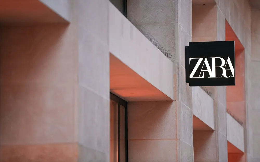 Новый логотип Zara, зарегистрированный в РФ, не будет использоваться для продаж