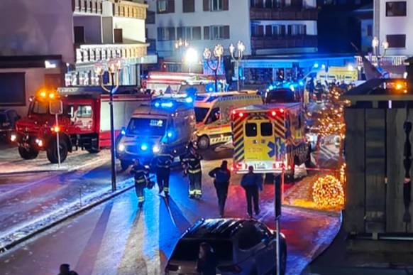 На швейцарском курорте Кран-Монтана произошёл взрыв в кафе, есть погибшие 