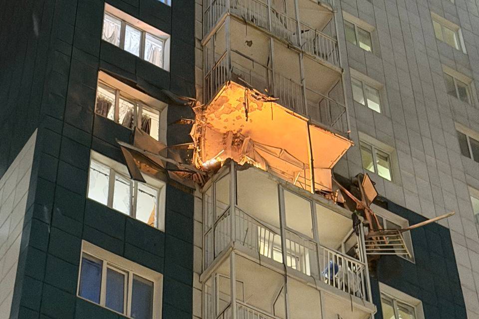 Два человека пострадали в результате массированной атаки БПЛА на Воронеж