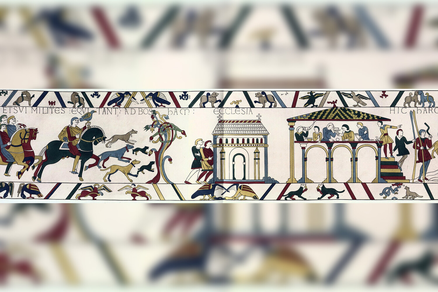 Немцы вернули Франции фрагменты гобелена из Байё, изъятые нацистами