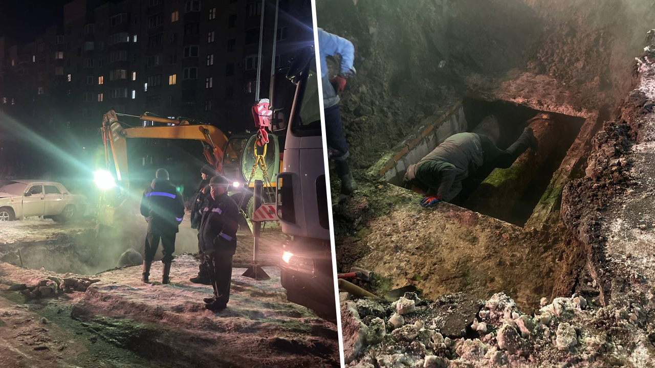 Авария в курском Железногорске оставила без тепла и горячей воды более 140 домов
