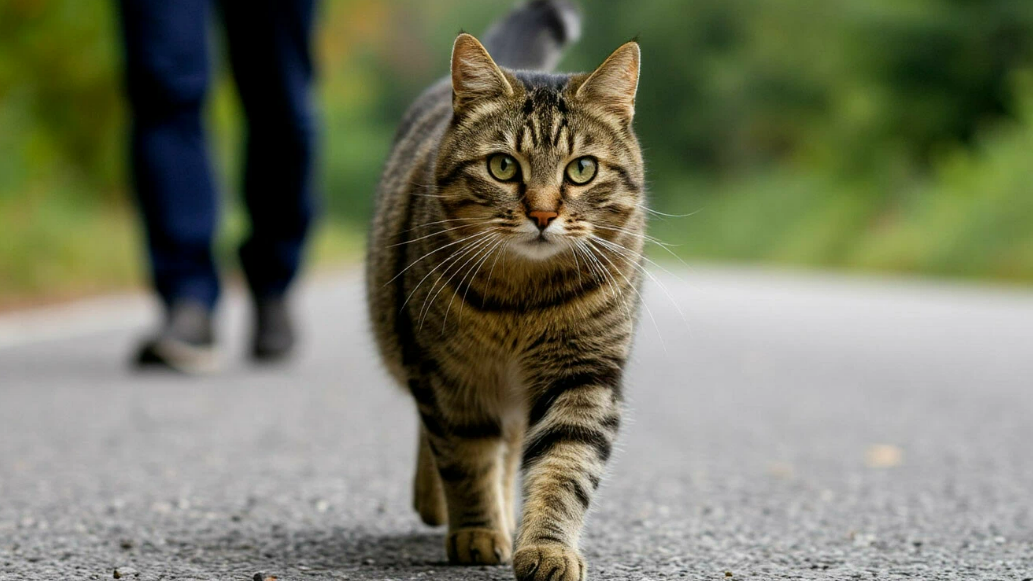 Кот совершил 250-километровое путешествие, чтобы вернуться домой